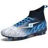 Football Boots Are Lace-up High Elastic Socks Training Artificial Grassland Outdoor Sports Training Football Shoes