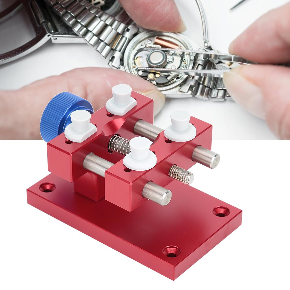 Metal Large Watch Holder Watch Repairing Tool for Watch Back Case Opening Battery Changing