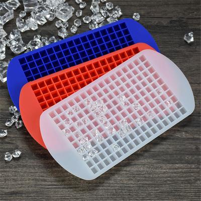 Силиконовая форма для льда на 160 ячеек, форма для маленьких кубиков льда, форма для квадратных кубиков льда, форма для приготовления льда в стиле «шарик», барная посуда.