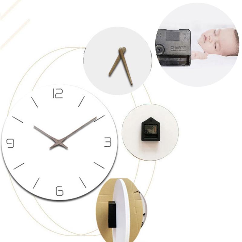 25 см круглые настенные часы модные бесшумные не тикающие на батарейках для дома гостиная спальня