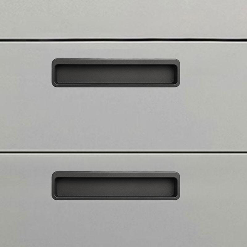 Modern Colorful Slotted Handle Cabinet Drawers Knob Furniture Wardrobe Bedside Table Wine Cabinet Pull Furniture Hardware