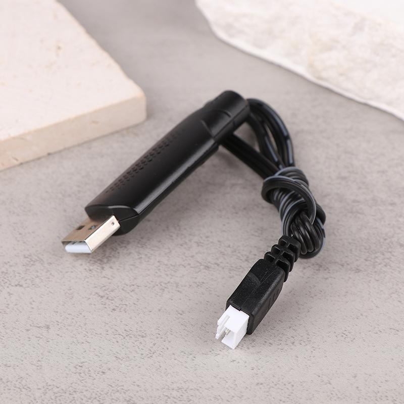 2S 7.4V 1A USB зарядное устройство для 7.4V 2S Lipo аккумуляторов с разъемами Xh-3P Rc машинки дроны лодки 7.4V аккумуляторы USB зарядный кабель