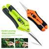 Садовые секаторы из нержавеющей стали, резак для цветочных ветвей, секатор, ручной инструмент
