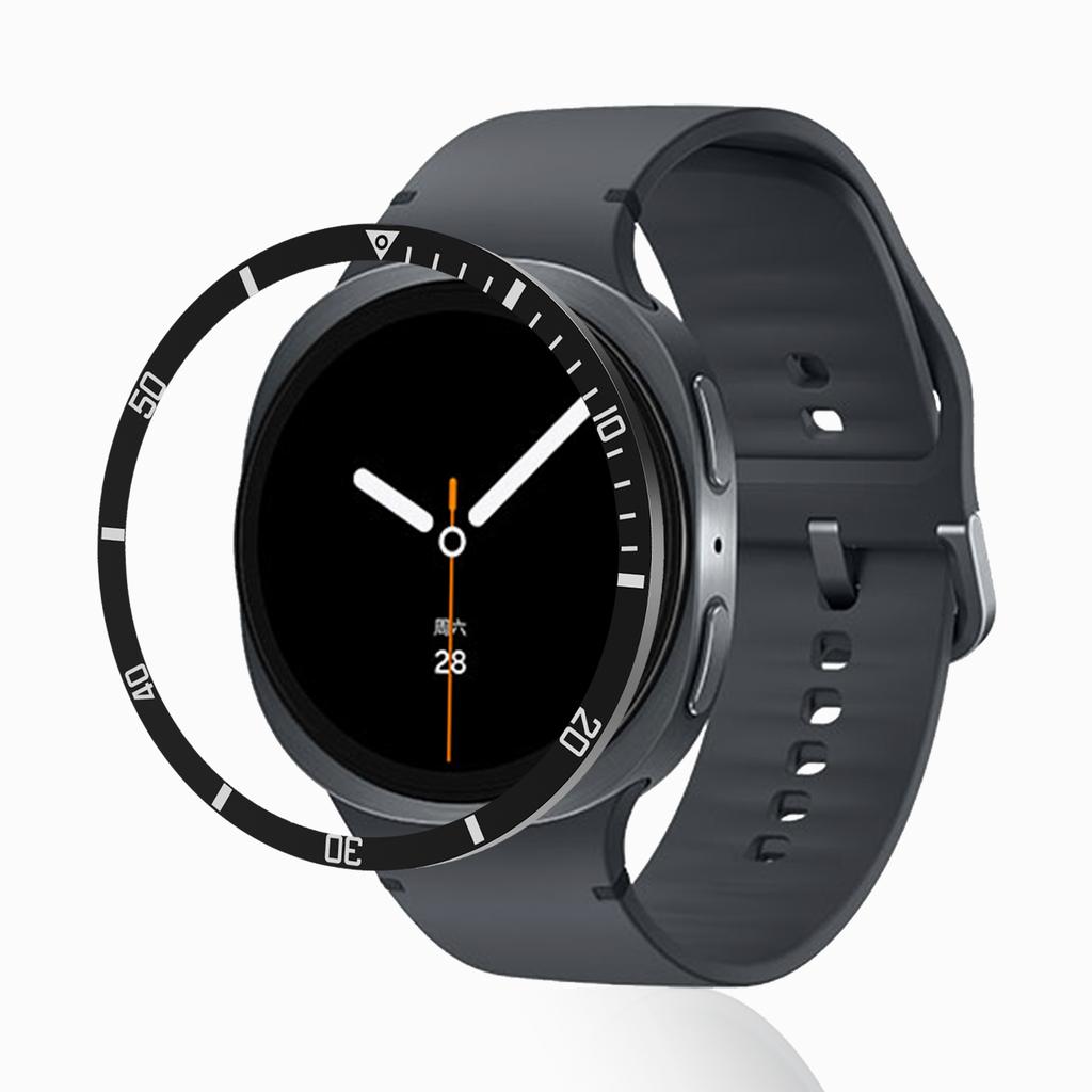 Металлический безель для Samsung Galaxy Watch 8 40 мм 44 мм Защитный безель из нержавеющей стали Кольцо для украшения корпуса часов Аксессуар для смарт-часов