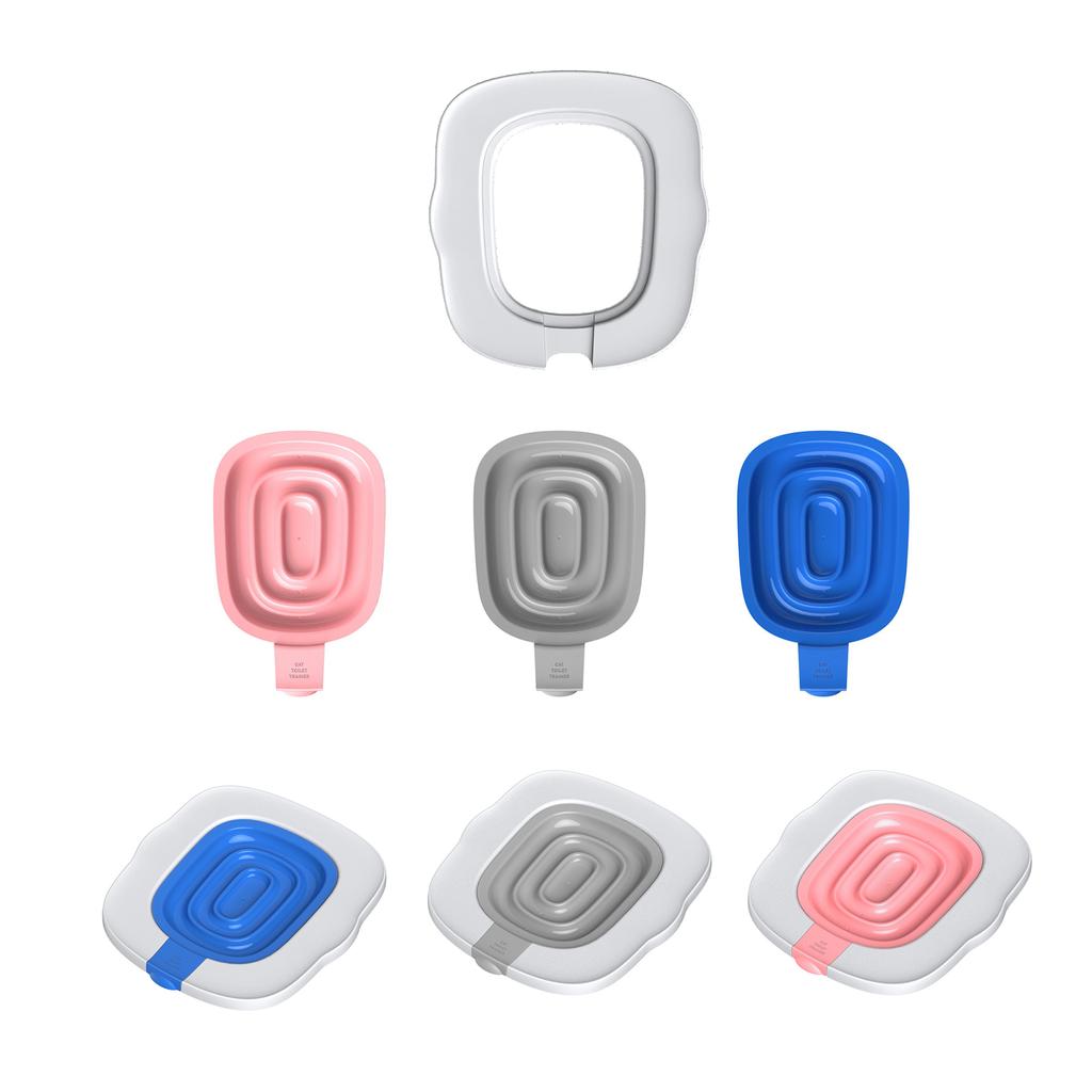 Практичные наборы для обучения кошек пользованию туалетом со съемным поддоном, многоразовый кошачий туалет для путешествий