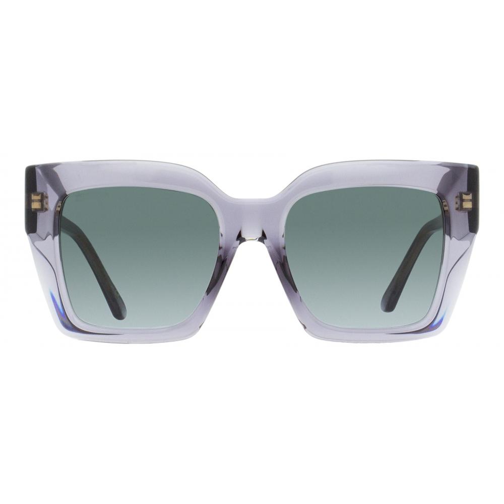 WomeN S Square SuNGlaSSeS EleNi  G N r6S9o traNSpareNt Gray 53mm r6S9o