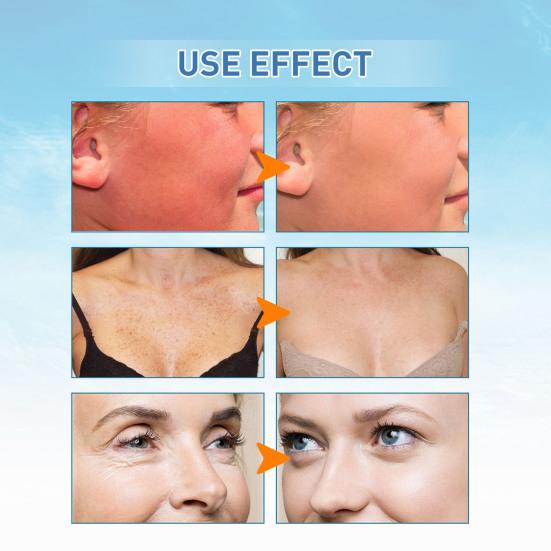 Увлажняющий солнцезащитный крем с березовым соком SPF 50+ Блокирует UVA/UVB-лучи Питает клетки Повышает эластичность 50 мл Солнцезащитный крем для предотвращения морщин для всех типов кожи