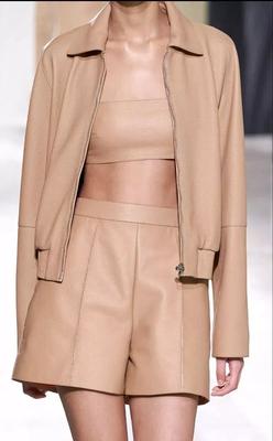 Новая женская бежевая куртка из натуральной кожи ягненка, ручная работа, стильная мотоциклетная байкерская куртка