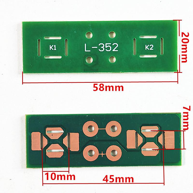 High Compatibility DJ Speaker Cable Terminal Plate for 4-Pin PCB Board