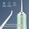 Водные ирригаторы для полости рта USB-перезаряжаемый 220 мл 3 режима портативный резервуар для воды для зубов водонепроницаемый очиститель зубов нить