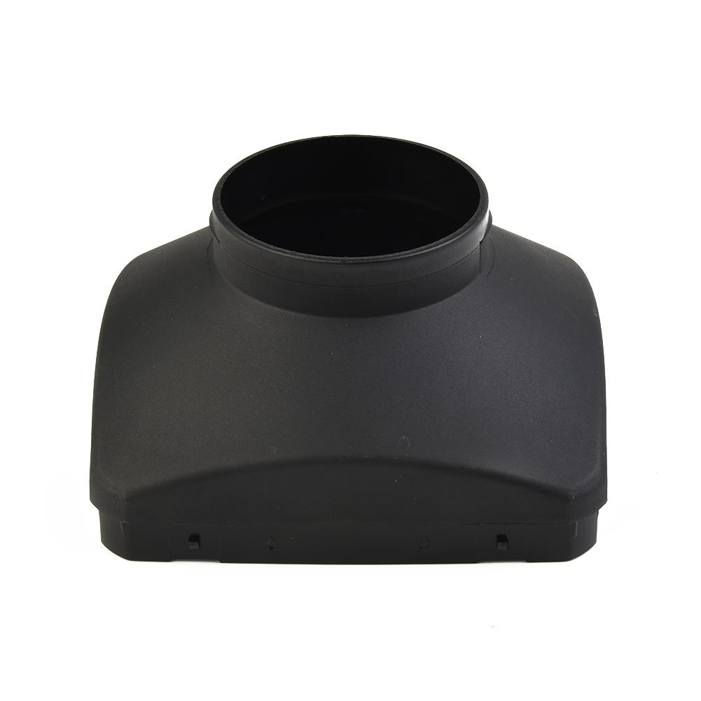 1x Black Single Hole Outlet 75mm Cover For Air Diesel Parking Heater Trucks Heater Single 1 Hole Vent Cover For Car Truck