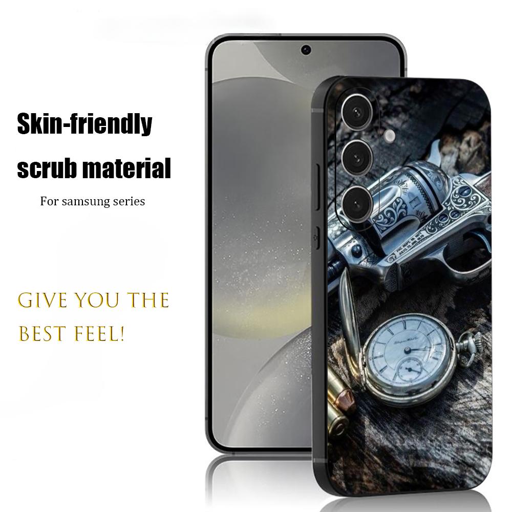 Чехол для телефона Game Mafia the old country Для Samsung Galaxy S25 S24 S23 S22 S21 S20 Plus Ultra Note20 Мягкий Черный