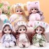 Несколько мини-кукол для девочек с подвижными суставами, одевающиеся куклы, новые куклы BJD для девочек