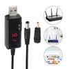 USB-DC5.5x2.1mm 3.5x1.35mm Кабель питания Повышающий преобразователь напряжения Адаптер для ламп и динамиков