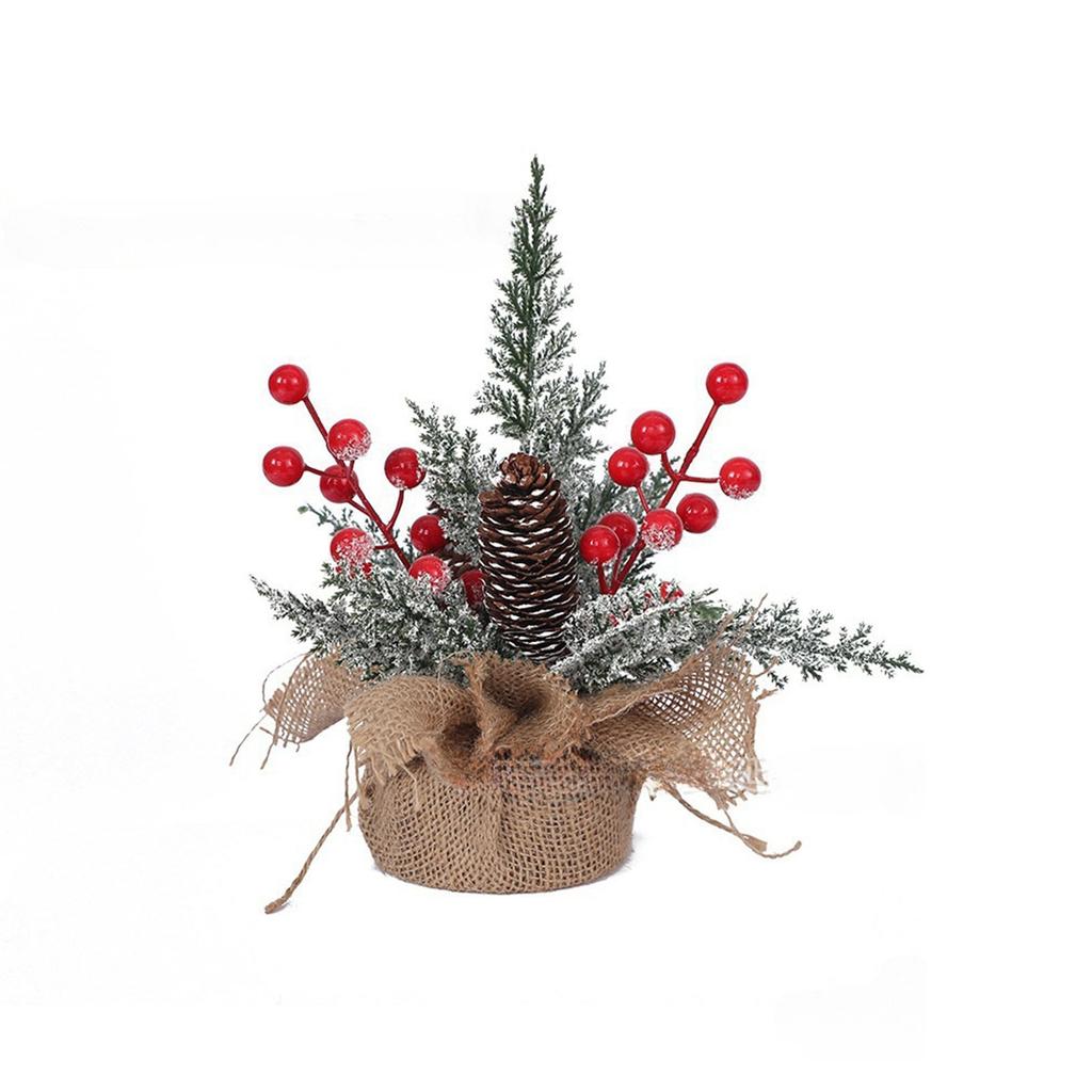 Artificial Christmas Tree Desktop Small Tree Pe Christmas Decoration Christmas Tree Ornaments Small Christmas Tree