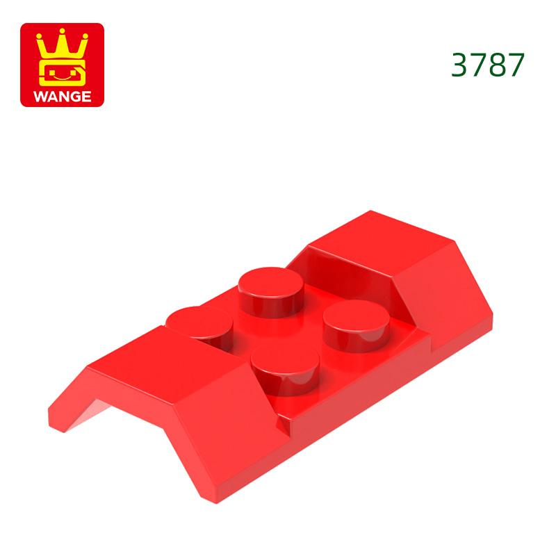 Нетоксичный 3787 100 г / 80 шт. 2x4 Блок для крыла автомобиля Moc Color Арочные аксессуары Совместимый с кубиками DIY Детская игрушка для сборки Подарок