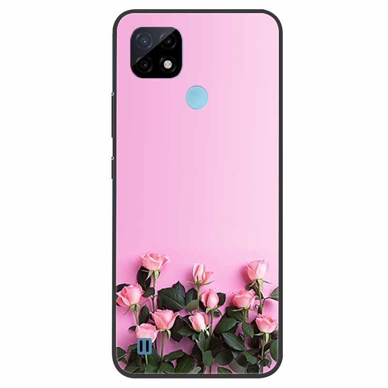 Для Realme C21 чехол противоударный мягкий силиконовый чехол из ТПУ для Realme C31 C21Y C25S C25 чехлы для телефонов Realme C21 C31 милый мультфильм