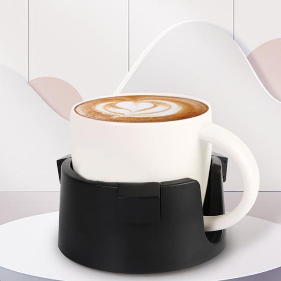 Брызгозащищенный подстаканник Регулируемый Нескользящий дизайн Съемный Простая установка Универсальный для кофейной кружки