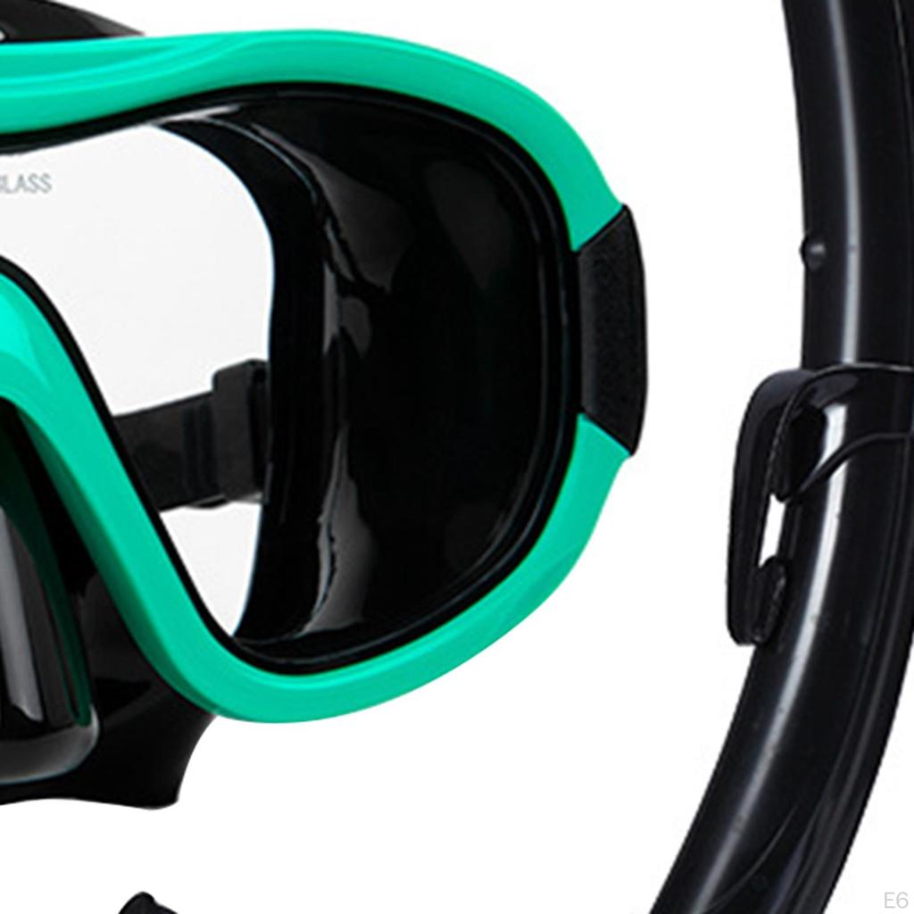 Набор для сноркелинга, дыхательная маска, удобная маска для дайвинга с широким обзором, очки для плавания