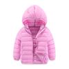 Детская модная повседневная пуховая куртка с капюшоном