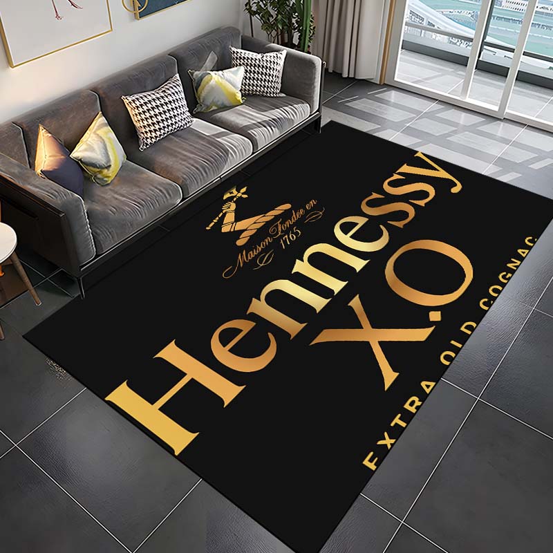 Ковер 15 размера с узором коньяка Hennessy для гостиной, коврик для ванной, креативный коврик-дверной коврик для спальни, декор для дома