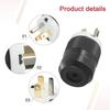 Long Lasting Male Replacement for NEMA 5 15P 15A 125V Heavy Duty Nylon