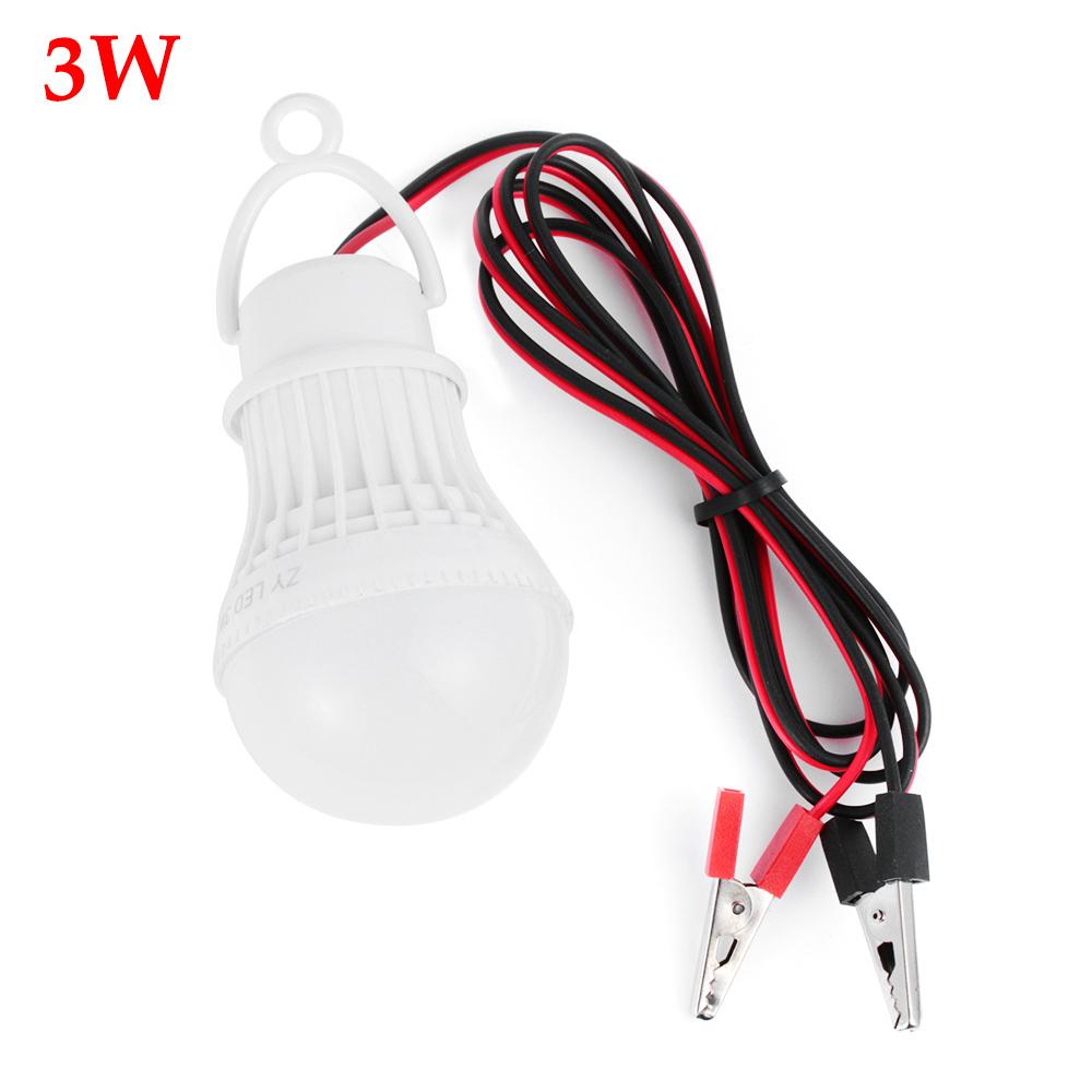 1 шт. Новая 120 см 12 В Портативная светодиодная лампа Высокомощная светодиодная лампа 3 Вт/5 Вт/12 Вт Наружная Ночная Для Кемпинга Солнечная Охота Аварийный Зажим-Свет