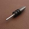 2 Pack Leather Burnisher Bits Polishing Tools Leather Edge Burnishing Tool Rotary Burnisher Tool for DIY Craft Hand Making