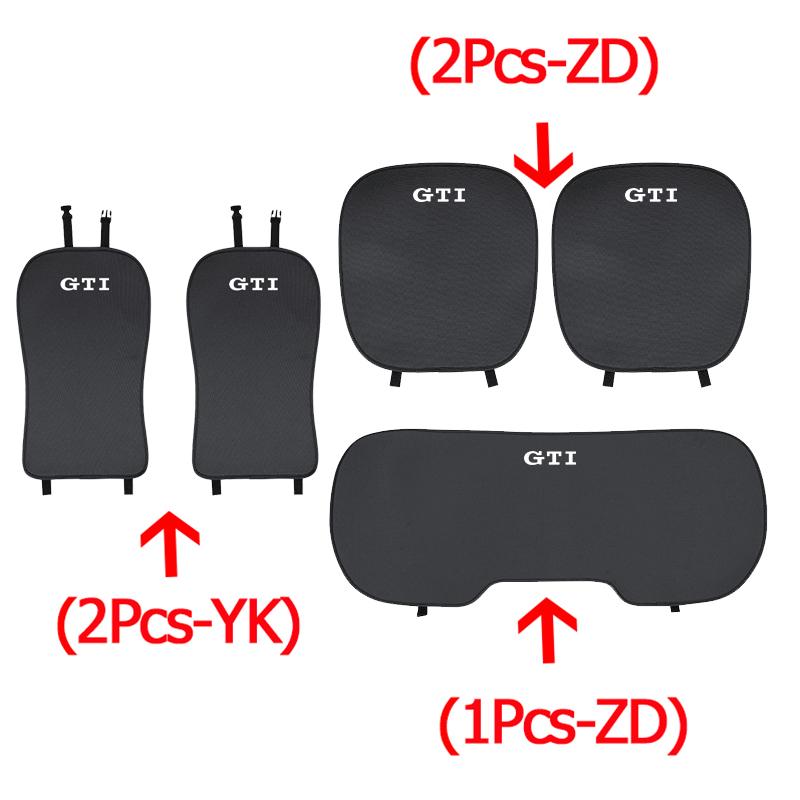 Для VOLKSWAGEN VW Volkswagen Чехол на сиденье автомобиля Ледяной шелк Подушка Защитные накладки Для VW GTI Polo Golf Passat Tiguan Arteon Touareg CC