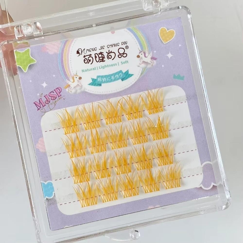 Natural Look Eyelash Extensions Wispy Style Segmented Lashes Natural Individual Lashes For Women