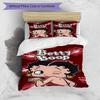 3pcs Duvet Cover Set (1*Duvet Cover + 2*Pillowcase, Without Core),Sexy Doll Print Bedding Set, Bedroom Decor, All‑Season, Birthday Gift