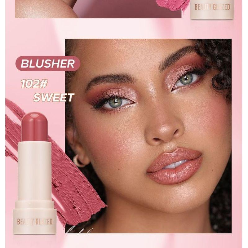 BEAUTY GLAZED - Кремовый стик-румяна с эффектом мягкого сияния и свежести - 6 оттенков