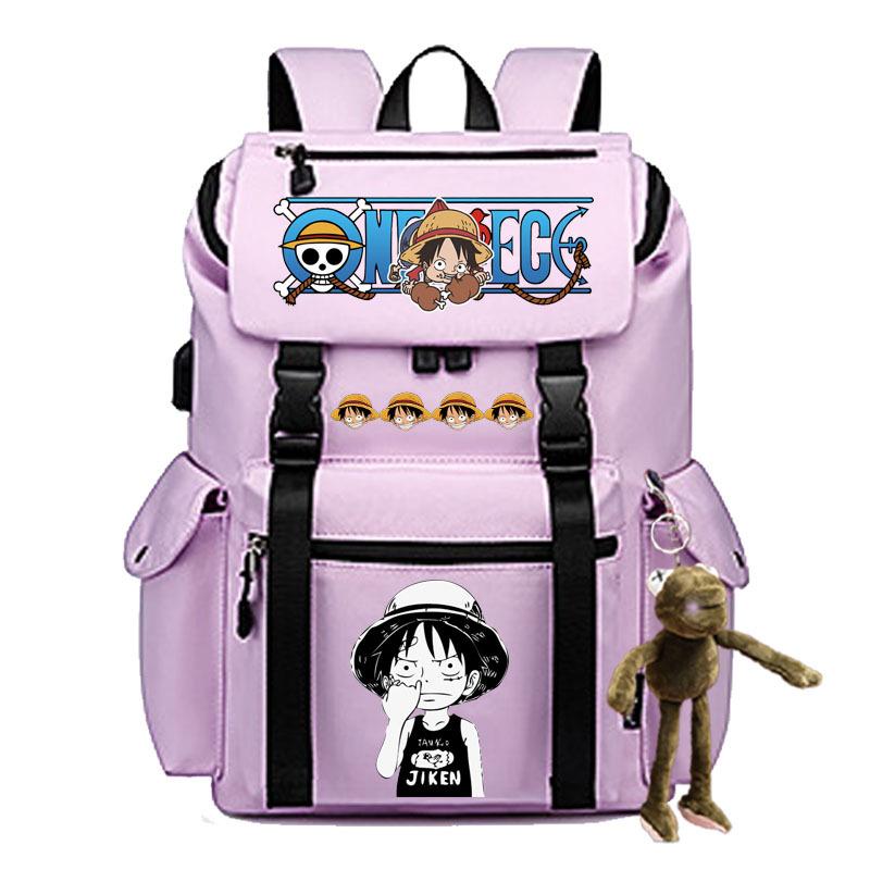 One Piece cartoon-themed backpack 7523 KTB