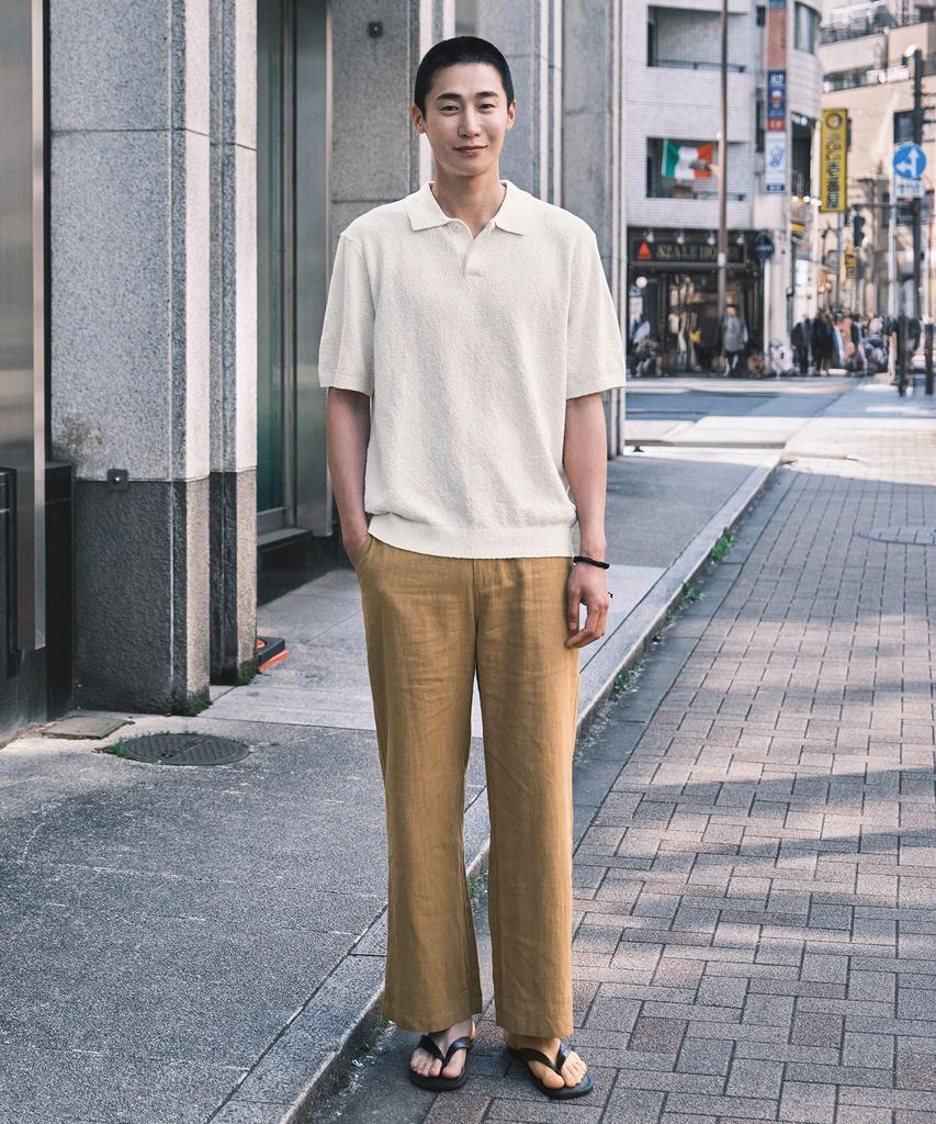 STCO Diems Cool Touch Boucle Short Sleeve Knit_White (Oversized)_Dktxb05Osw