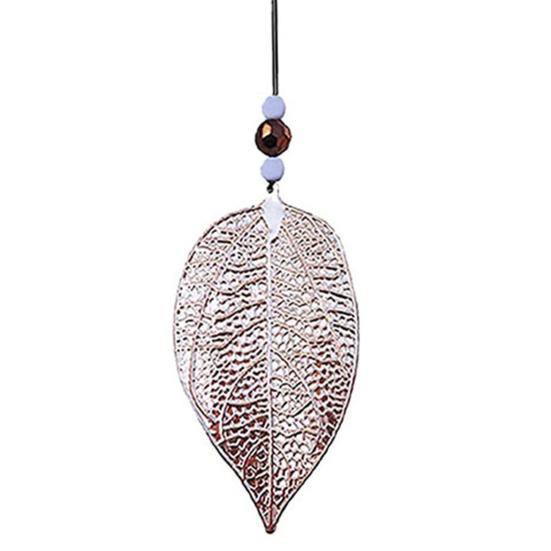 Metal Leaf Decor Anti-corrosive Rust-proof Exquisite Texture High Simulation Wide Application Decoration Long Lasting Window Hanging AVE