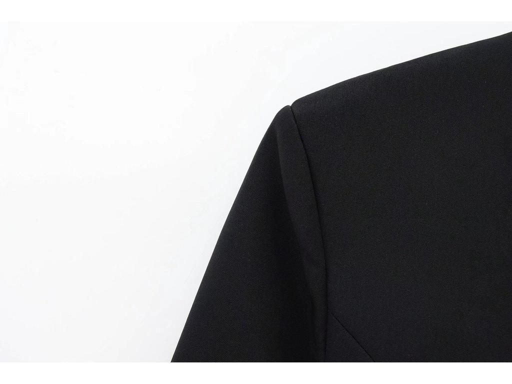 Женский зимний модный костюм в европейском и американском стиле 2024 года с универсальным поясом - 1270608