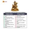 Divine Panchmukhi Hanuman Idol – Golden Blessings & Protection