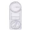 Multifunctional Drawing Ruler Ruler Straight Drawing Template Geometry Ruler Primary School