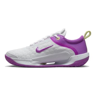 Court Air Zoom NXT HC White Fuchsia Dream Женские кроссовки Citron-Tint DV3282-100
