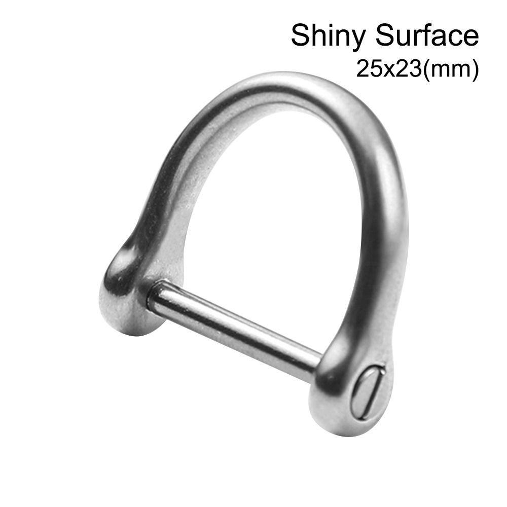 High Quality Horseshoe Buckles Titanium Alloy D Bow Staples Bracelet Buckle  Outdoor Accessories