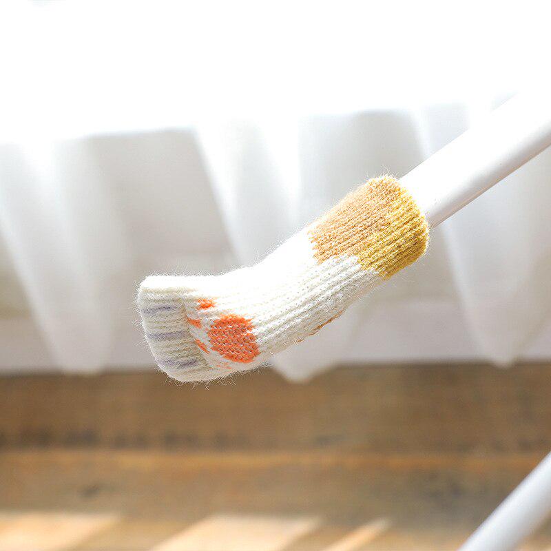 4 шт./лот противоскользящий коврик, демпфер на бампер, милая мебель, ножки, коврик, шапки, фетровые подушечки, чехлы на ножки стула