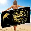 1Pc Bendy Friends Adventure Beach Towel, Quick Dry, Multi-Use for Beach Pool Gym Yoga Home Travel, Christmas, Halloween, Xmas Gift M929385