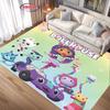 Ковер Disney Gabbys Dollhouse, Коврик для гостиной, спальни, Дивана, Кухни, Декоративный коврик для прихожей, Детский нескользящий прочный коврик для пола, Подарок