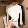 MARK FAIRWHALE Women's Lace Stand-Collar Long Sleeve Base Layer