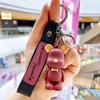 Cute Bear Key Buckle Bag Pendant Key Chain Pendant for Cars Ornaments Accessories
