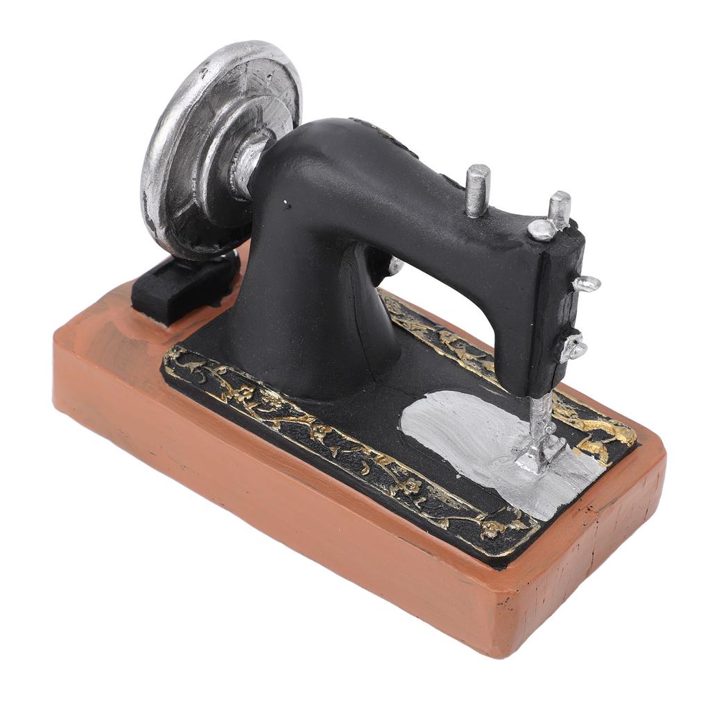 Винтажная швейная машинка, украшение в европейском стиле, ретро, смоляная мини-фигурка для швейной машинки, украшения для