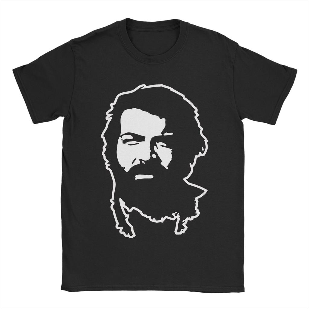 Spencer Bud film movie legend Pure Cotton T Shirt For Unisex Beach  Streetwear T Shirts Round Neck Harajuku Tee Shirt Clothing