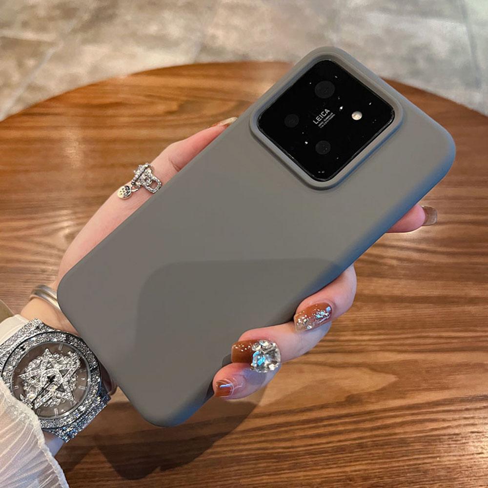 Для Xiaomi 14 Чехол Приятный на ощупь Жидкий Силикон+ПК Чехол для телефона