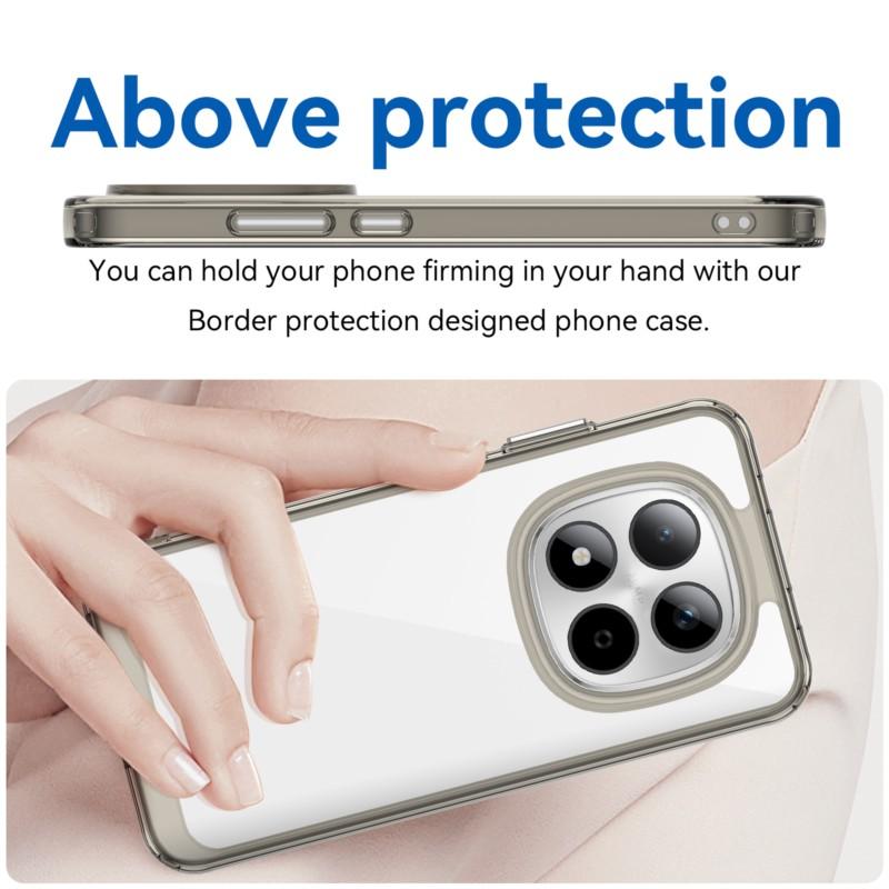 Чехол для Redmi Note 15 Pro Чехол для Redmi Note 15 15 Pro Защитный чехол для телефона с акриловой задней панелью и ТПУ-бортиком для Redmi Note 15 Pro 5G