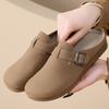 New Soft-soled Retro Flip-top Half-slipper Women's Shoes Mom Shoes One-foot Single Shoes